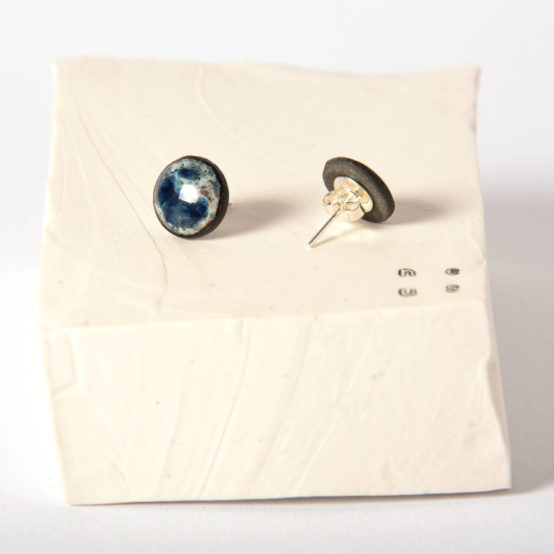 Boucles d'oreilles Disque Univers à clou, taille S