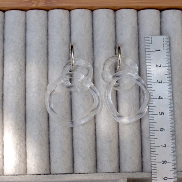 glassearrings-bubbles-clear-hoops-double