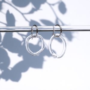 glassearrings-bubbles-clear-hoops-simple