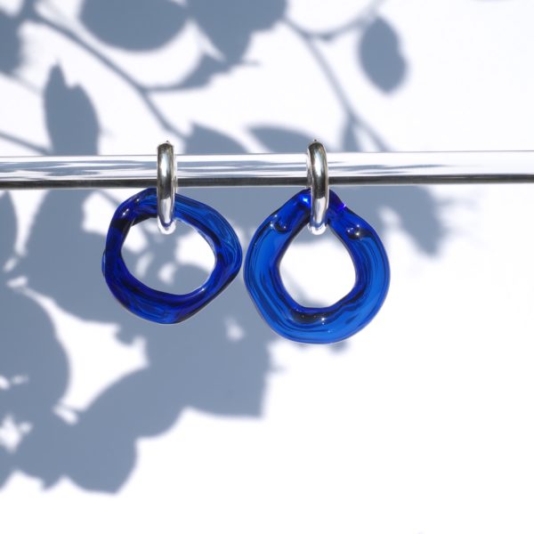 glassearrings-bubbles-dark_blue-hoops-chunky