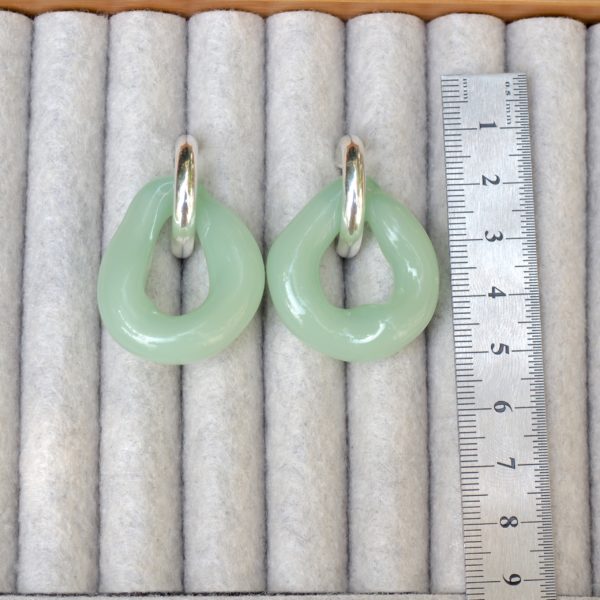 glassearrings-bubbles-green_jade-hoops-chunky